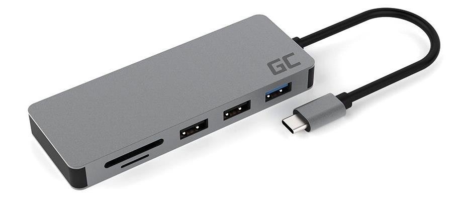 Hub USB GREEN CELL AK50 - Design 