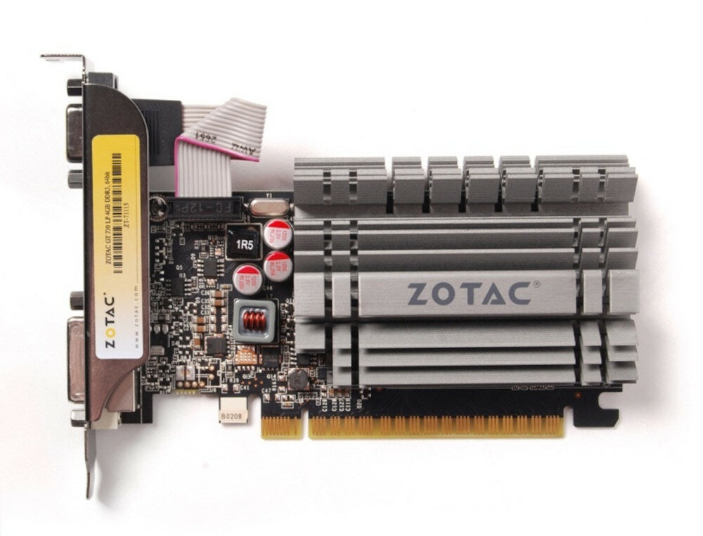 Karta graficzna ZOTAC GeForce GT 730 ZoneEdition 4GB pasywny układ chłodzenia ogranicza niebezpieczeństwo elastyczność czyszczenie