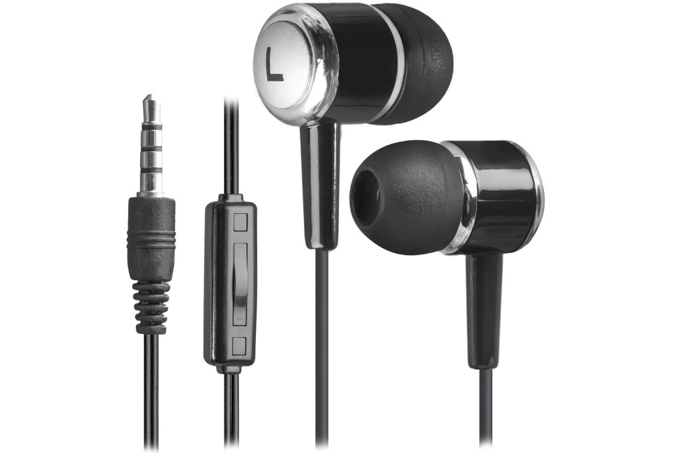 Słuchawki DEFENDER Pulse 427 Czarny dźwięk jakość kabel długość przewód 