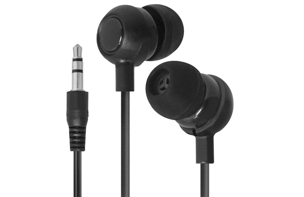 Słuchawki dokanałowe DEFENDER Basic 618 Czarny dźwięk jakość kabel długość przewód 