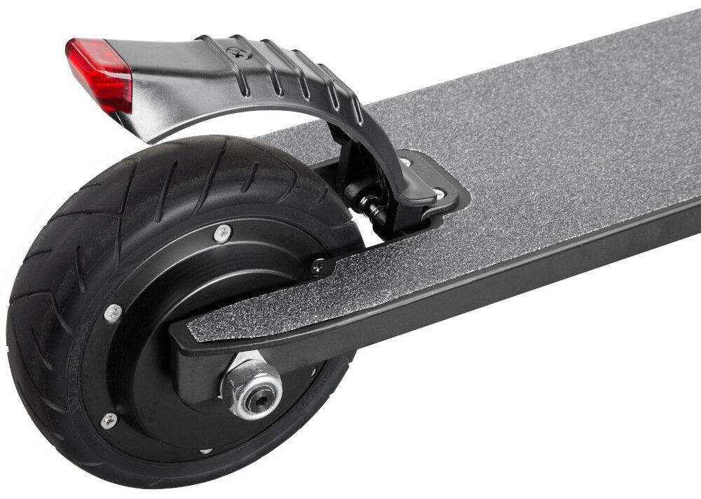 Hulajnoga elektryczna REBEL Fast Wheels Czarny hamulec elektryczny tylny nożny większa kontrola łatwiejsza konserwacja płynna jazda większe bezpieczeństwo
