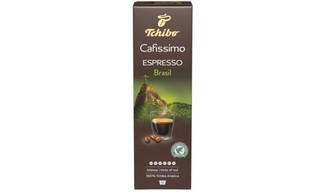 Kapsulki TCHIBO Espresso Brasil Beleza proste przygotowywanie smak aromat