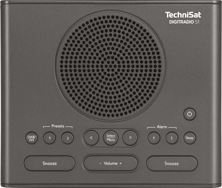 TECHNISAT DIGITRADIO 51 CZARNY RADIOBUDZIK technologia biały dni robocze godzina regulacja jasności głośniki słuchawki