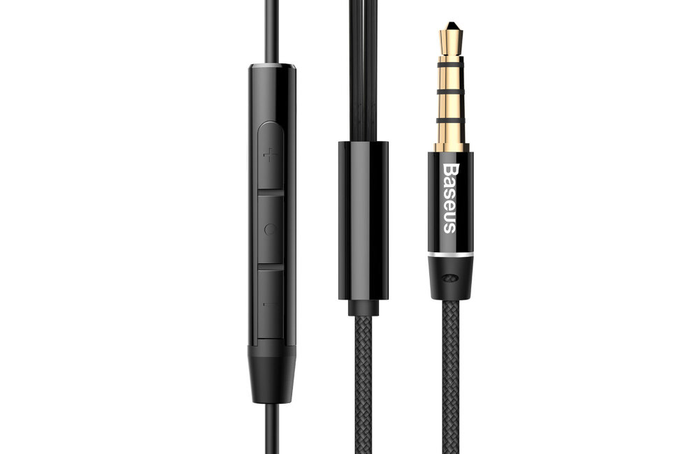 Słuchawki BASEUS Encok H06 złącze jack  transmisja wysoka jakość audio