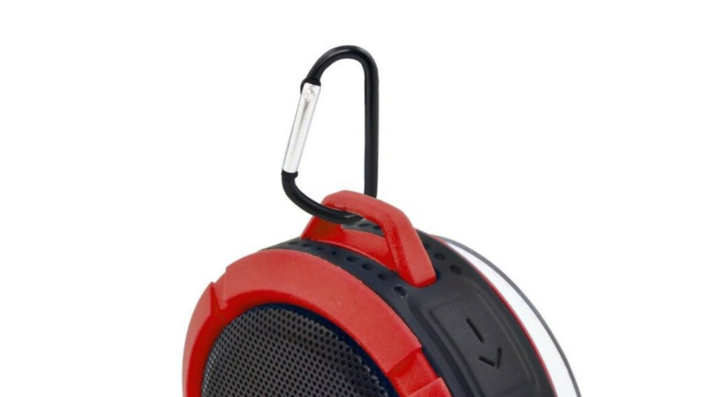 Głośnik Mobilny ESPERANZA Country Czarno-Czerwony - Bluetooth