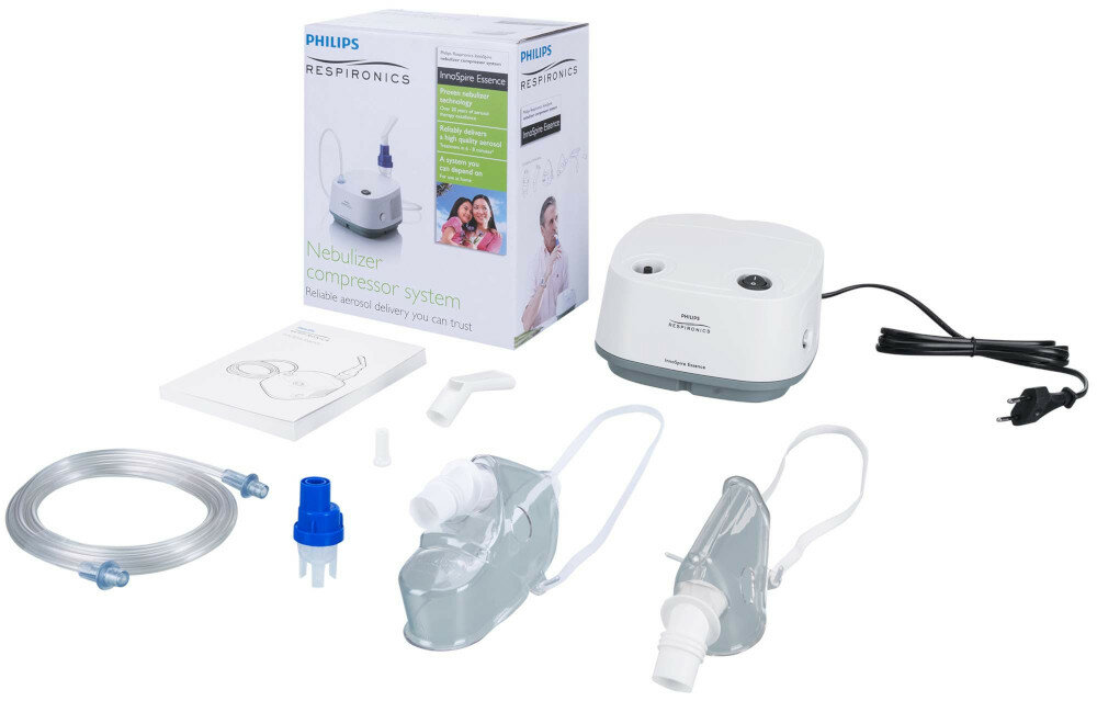 PHILIPS-Respironics oddychanie nebulizator inhalator technologia nebulizacja sidestream skuteczne leczenie zacisze własnego domu dla całej rodziny przeziębienie zapalenie oskrzeli niezawodność efekty leczenia szybka sprawna nebulizacja