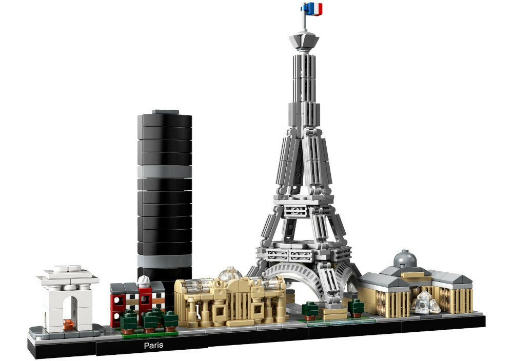 LEGO Architecture Paryż 21044 wyglad ogolny front
