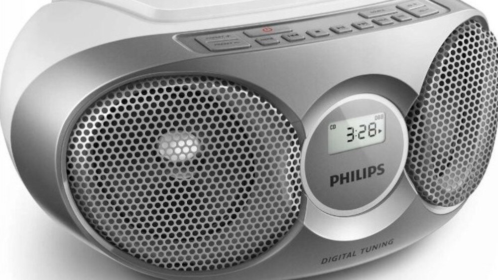 Radioodtwarzacz PHILIPS AZ215 - intuicyjna obsługa