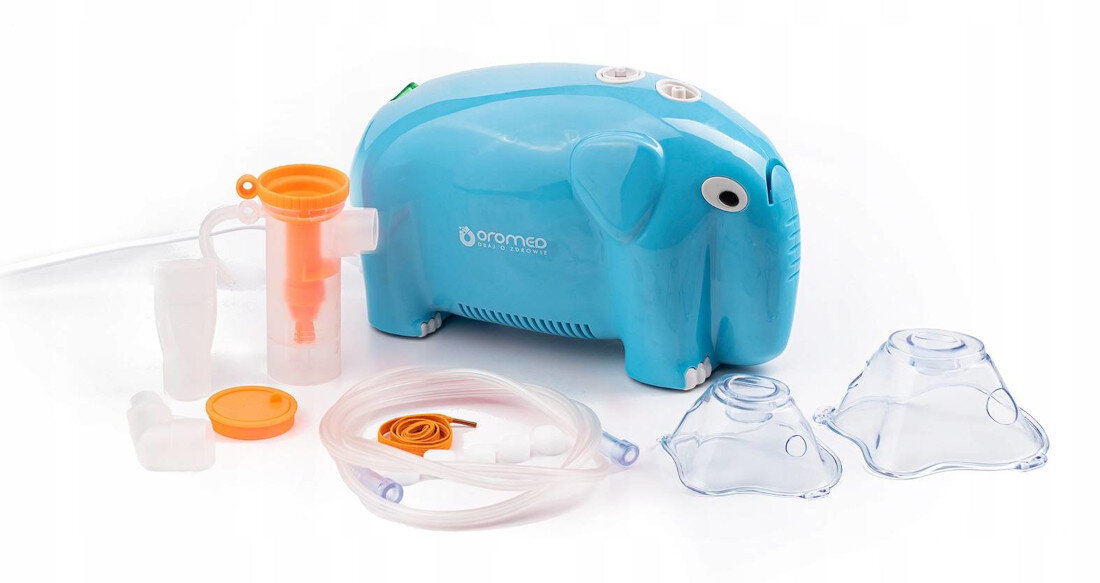 Inhalator nebulizator pneumatyczny ORO-MED Oro-Baby 0.25 ml/min Prosta obsługa