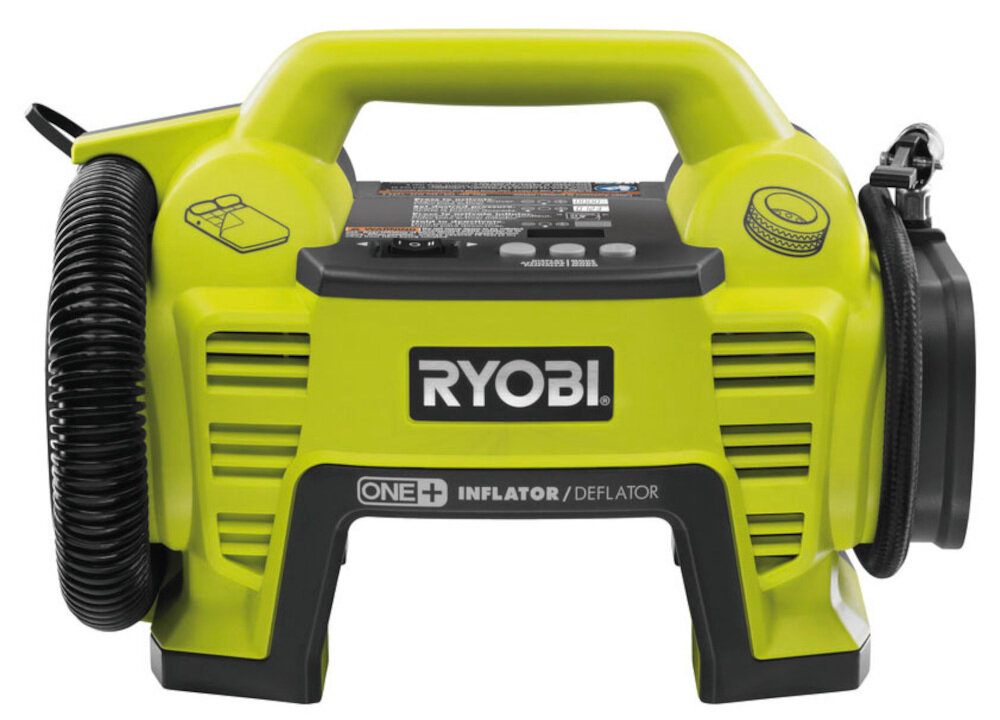 Kompresor RYOBI R18I-0 narzędzie akumulatorowe na biwak działkę w profesjonalnych warsztatach przydomowych garażach wysoka wydajność ciśnienia