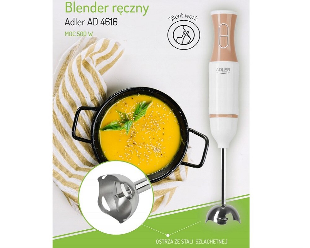Blender ADLER AD 4616 kuchnia gospodarstwo domowe stal nierdzewna jakość intuicyjny