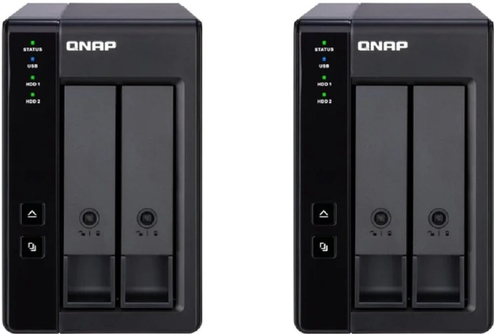 Serwer plików QNAP TR-002 - Kilka urządzeń  