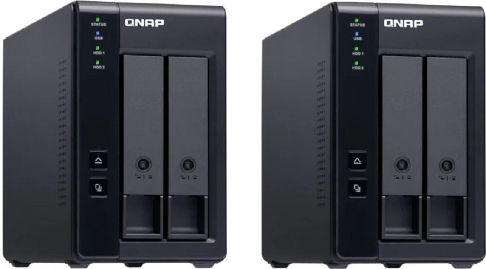 Serwer plików QNAP TR-002  - Kompaktowe rozmiary 