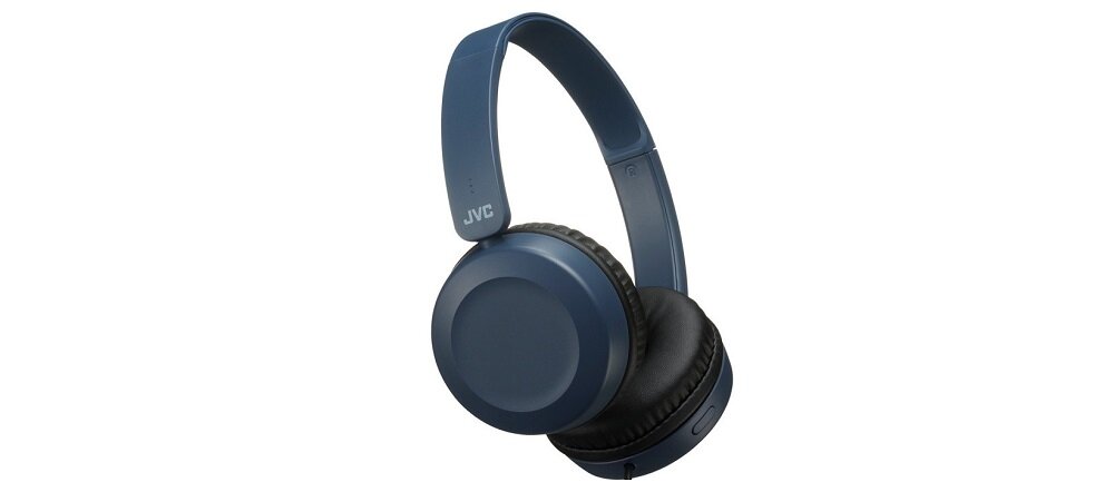 Słuchawki nauszne JVC HA-S31M-A-E Niebieski widok ogólny skos