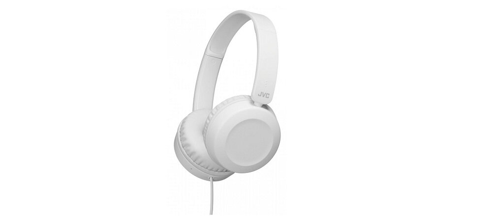 Słuchawki nauszne JVC HA-S31M-W-E Biały widok ogólny skos