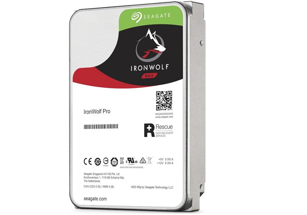 Dysk Seagate IronWolf Pro 12TB HDD - standardowe wymiary 147 x 101.85 x 26.11 mm realtywnie niska waga 670 gram