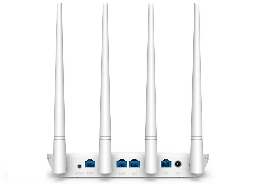 Router TENDA F6 jednopasmowy bezprzewodowy cztery zewnętrzne anteny prędkość transmisji Technologia MIMOWi-Fi Time SwitchNowy tryb repeatera WISP