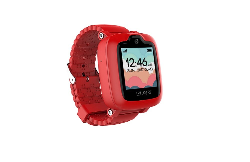 Smartwatch ELARI KidPhone 3G Czerwony lokalizator GPS przycisk SOS łączność bezprzewodowa