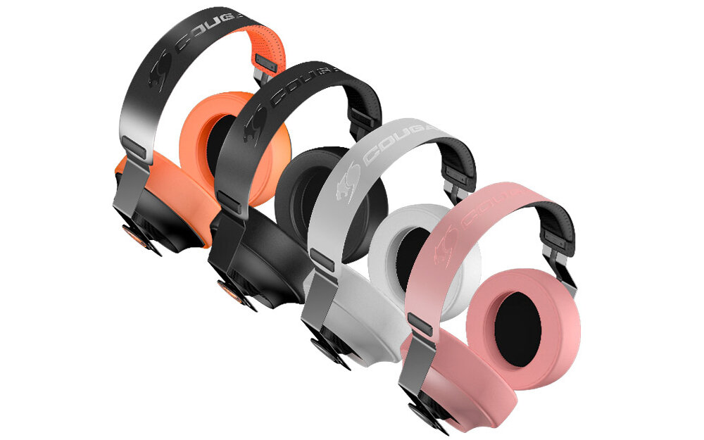 Słuchawki COUGAR Phontum Essential jakość wykonanie  40 mm przetworniki czułość impedancja łączność przewodowa mikrofon redukcja szumów miękkie nauszniki regulowany pałąk intuicyjna obsługa 