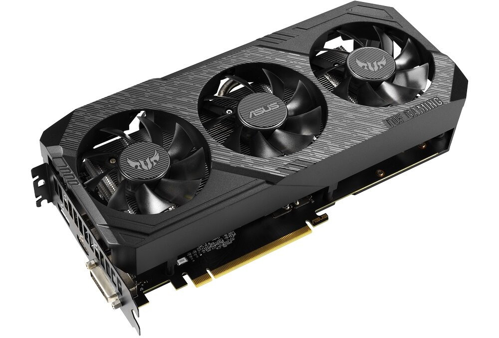 Karta graficzna ASUS GeForce TUF 3 GTX 1660 O6G Gaming 6GB - wygląd ogólny Full HD perfekcyjne osiągi podczas rozgrywki TU116 Turing 6GB GDDR5