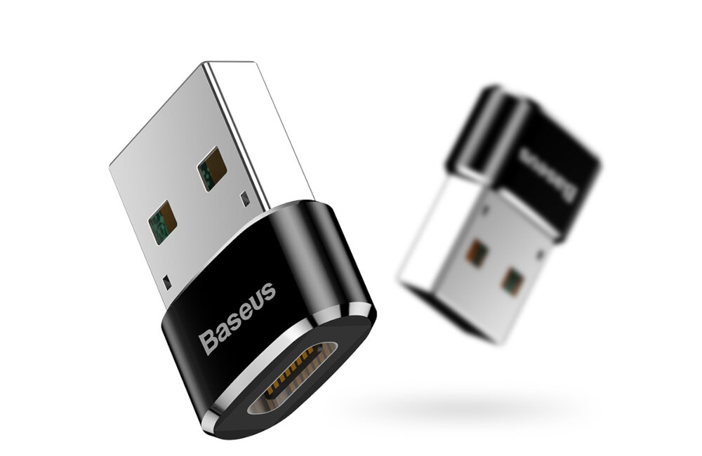 ADAPTER USB-C DO USB-A BASEUS 5A CZARNY