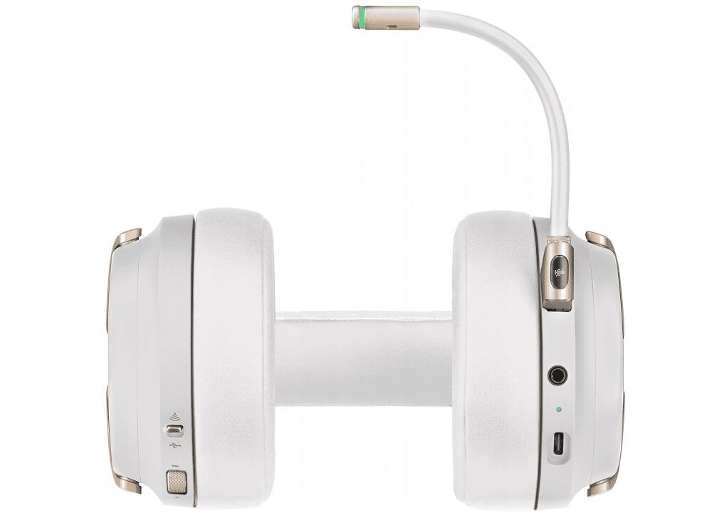 Słuchawki CORSAIR Virtuoso RGB Wireless SE komfort wygoda pianka zapamiętująca kształt miękka