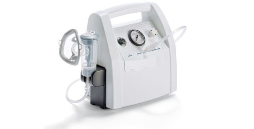 Inhalator nebulizator pneumatyczny FLAEM NUOVA AirPro 3000 Plus 0.65 ml/min wysoka jakosc wykonanie czyszczenia higiena sterylizacja