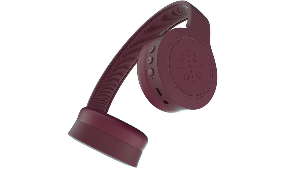 Słuchawki Nauszne KYGO A4300 BT OnEar Burgund - Bluetooth