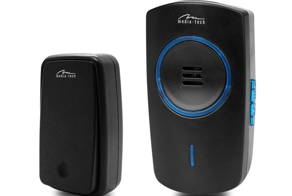 Dzwonek MEDIA-TECH Kinetic Doorbell MT5701 rozwiązanie mechanizm moduł mocowanie