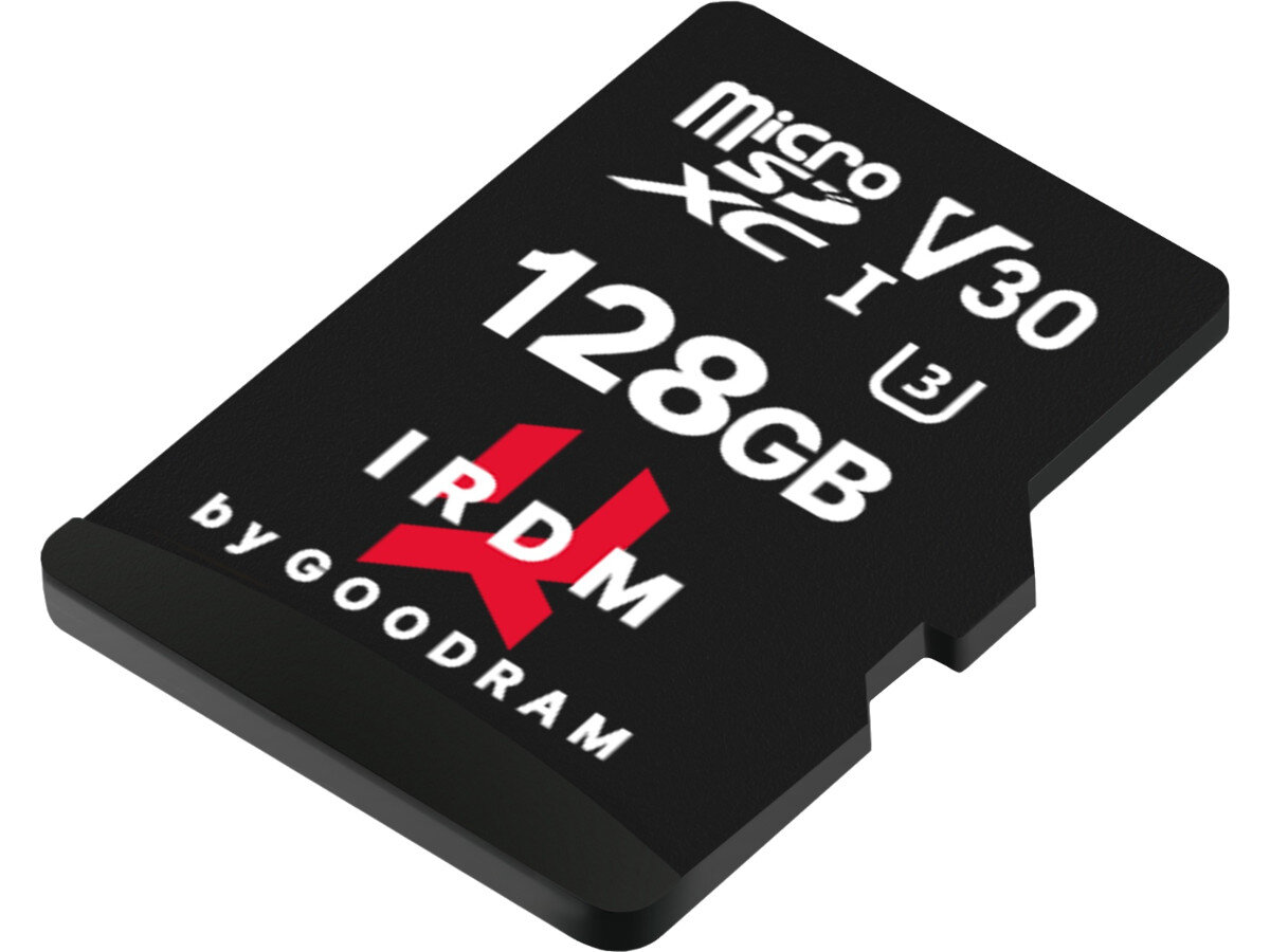 Karta pamięci GOODRAM IRDM microSDXC 128GB rozmiar typ pojemność