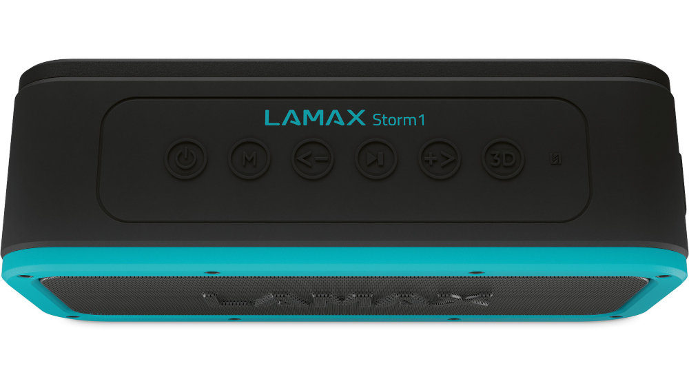 Чорний мобільний динамік LAMAX Storm1 - Bluetooth