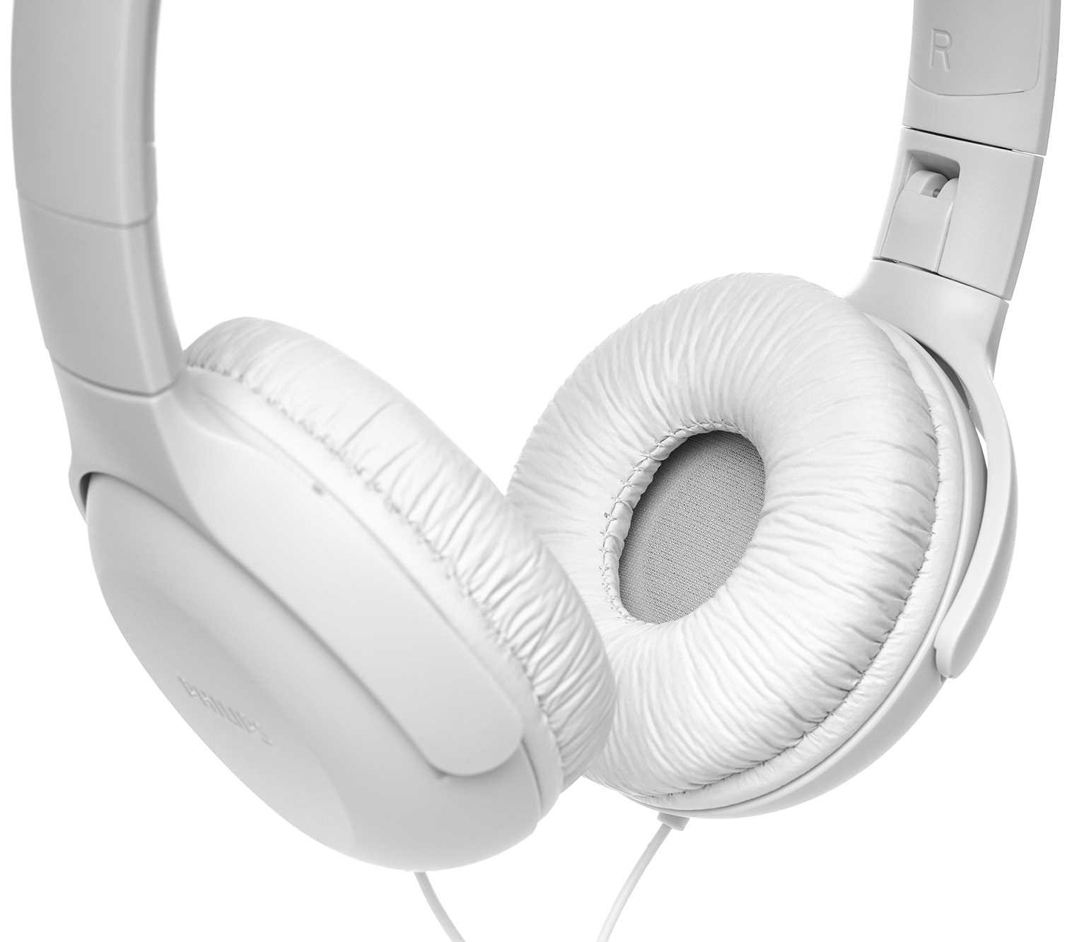 Słuchawki nauszne PHILIPS TAUH201WT-00 Biały - Miękkie nauszniki 