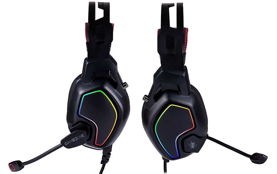 Słuchawki Tracer Gamezone Raptor RGB - wygodne korzystanie lekkie i wygodne 