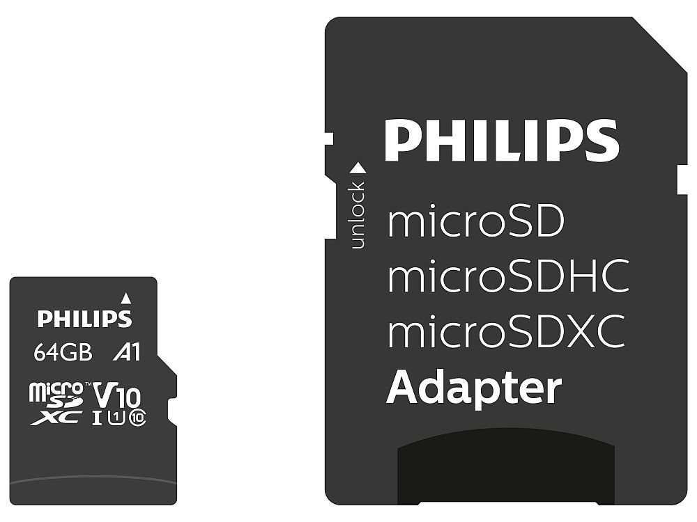 Karta pamięci PHILIPS microSDHC 64GB - Pamięć