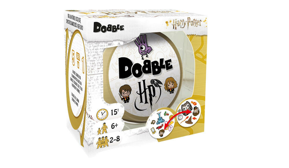 REBEL-Dobble-Harry-Potter zestaw gra planszowa instrukcja karta gwarancyjna