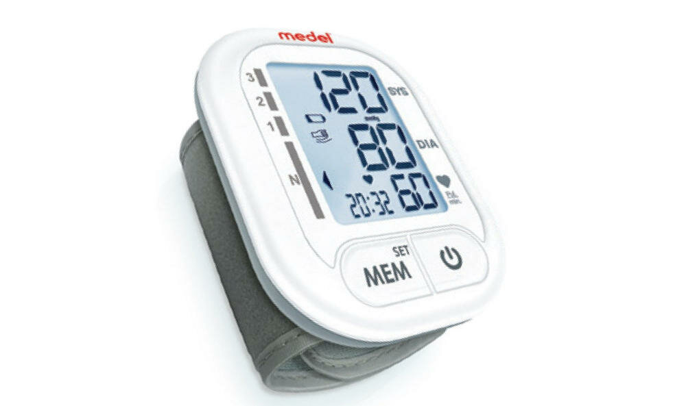 MEDEL-Soft-95215 ciśnieniomierz pomiary pamięć uśrednianie wyniki stan zdrowia puste serce nieregularna praca konsultacja lekarz