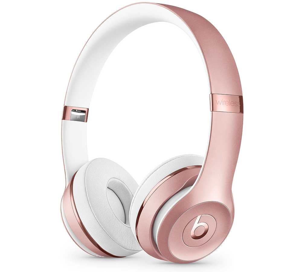 Słuchawki nauszne BEATS BY DR. DRE Solo 3 Wireless Różowo-złoty - Słuchawki nauszne
