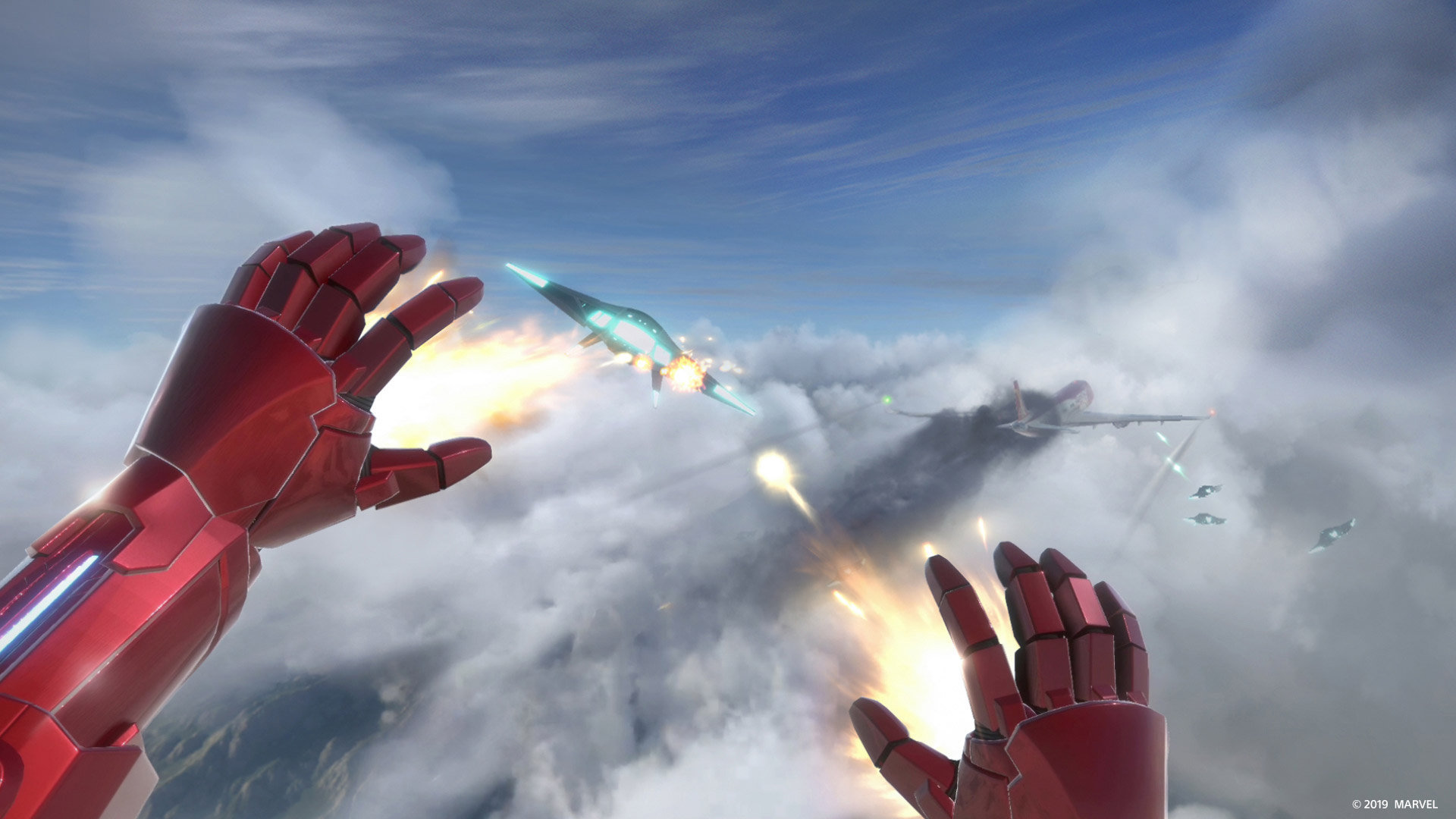 Marvel's Iron Man Gra PS4 VR screen 2 rozgrywka