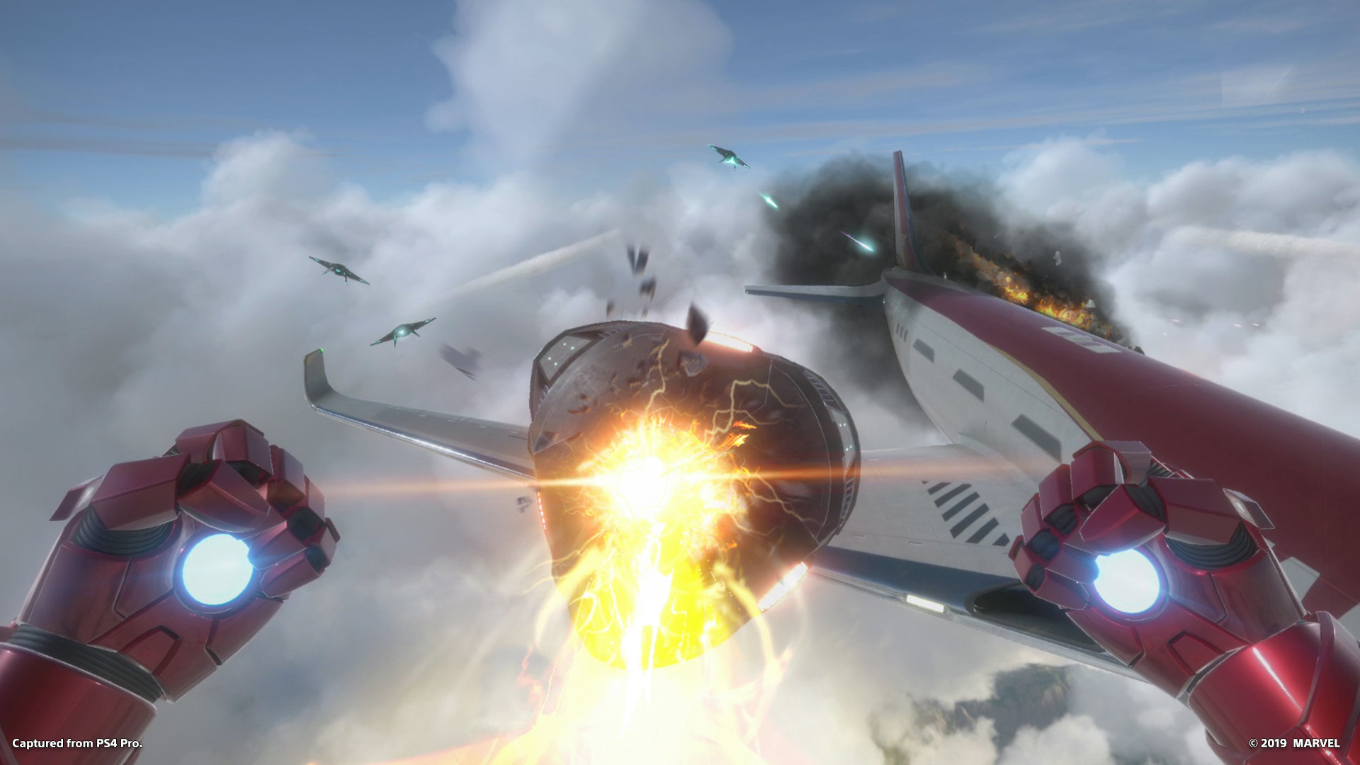 Marvel's Iron Man Gra PS4 VR screen 3 walka