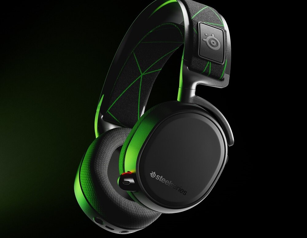 Słuchawki STEELSERIES Arctis 9X dedykowane dla graczy Xbox wysoka jakość dźwięku