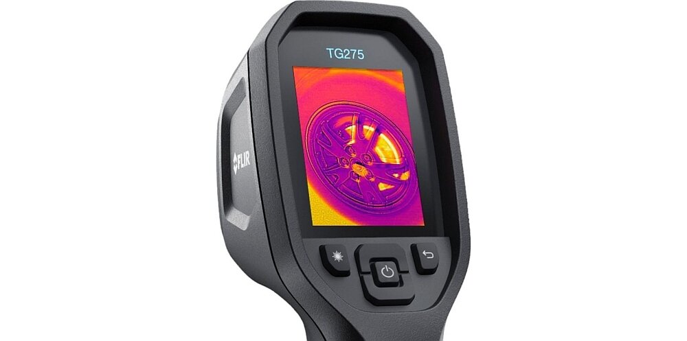 Kamera termowizyjna FLIR TG275  ekran pomiar dokładność bateria obudowa  
