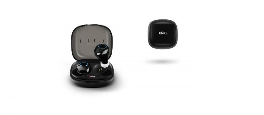 Słuchawki douszne XBLITZ Uni Pro 2 Czarny mikrofon