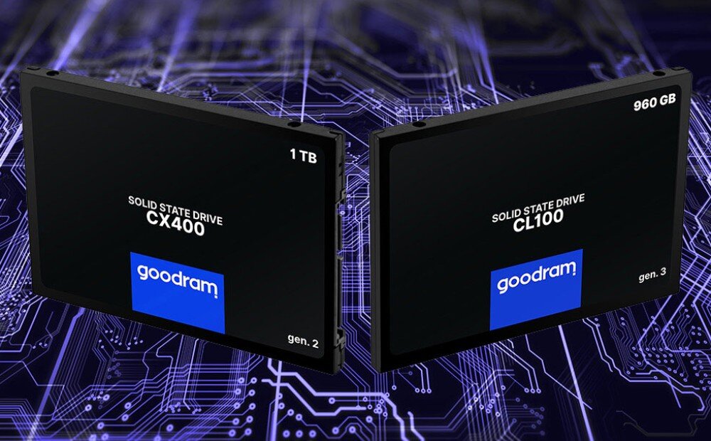 Dysk GOODRAM CL100 Gen. 3 2.5 SATA III 960GB SSD pojemność prędkość przeznaczenie