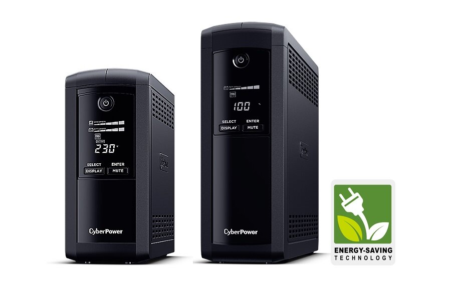 Zasilacz UPS CYBERPOWER VP700ELCD-FR - GreenPower 
