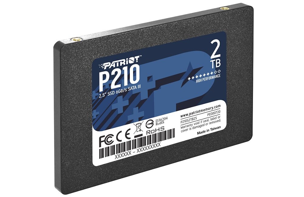 Dysk PATRIOT P210 128GB SSD - technologie 