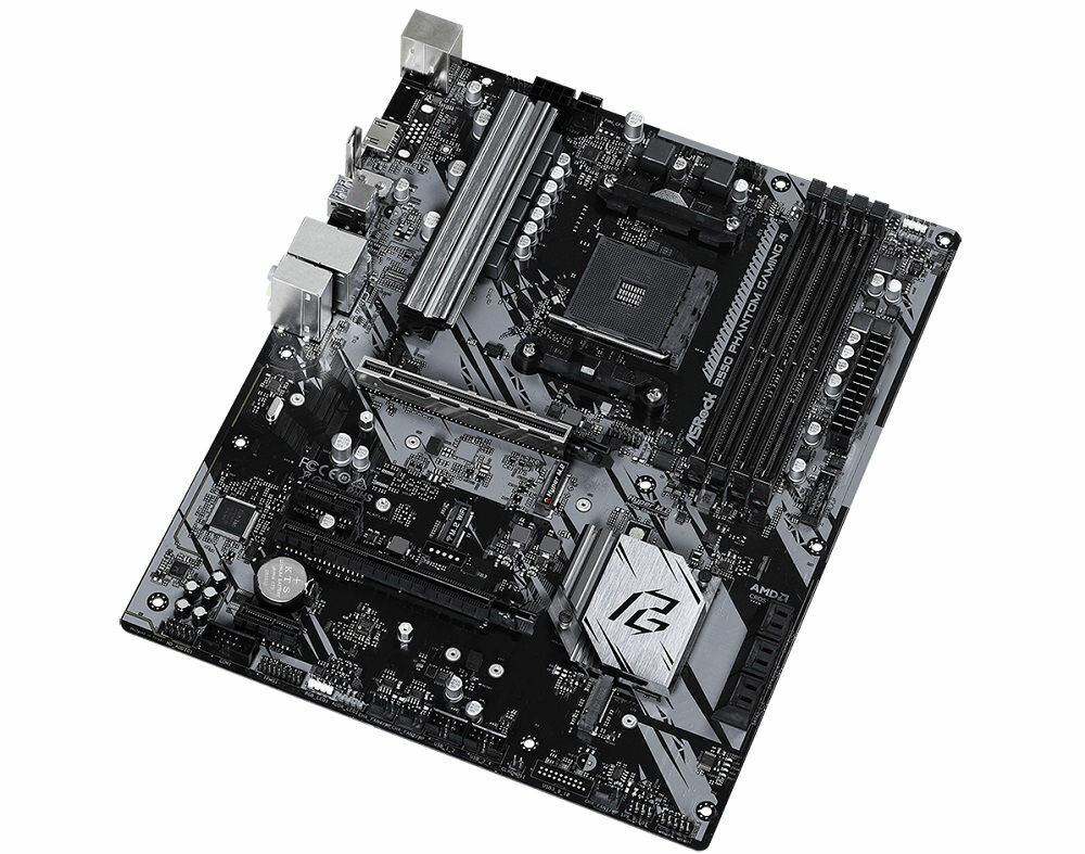 Płyta główna ASROCK B550 Phantom Gaming 4 - chipset AMD Radeon Vega zintegrowany układ graficzny