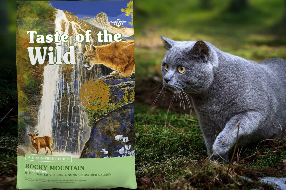 Karma dla kota TASTE OF THE WILD Rocky Mountain Jeleń i wędzony łosoś 6,6 kg naturalne składniki