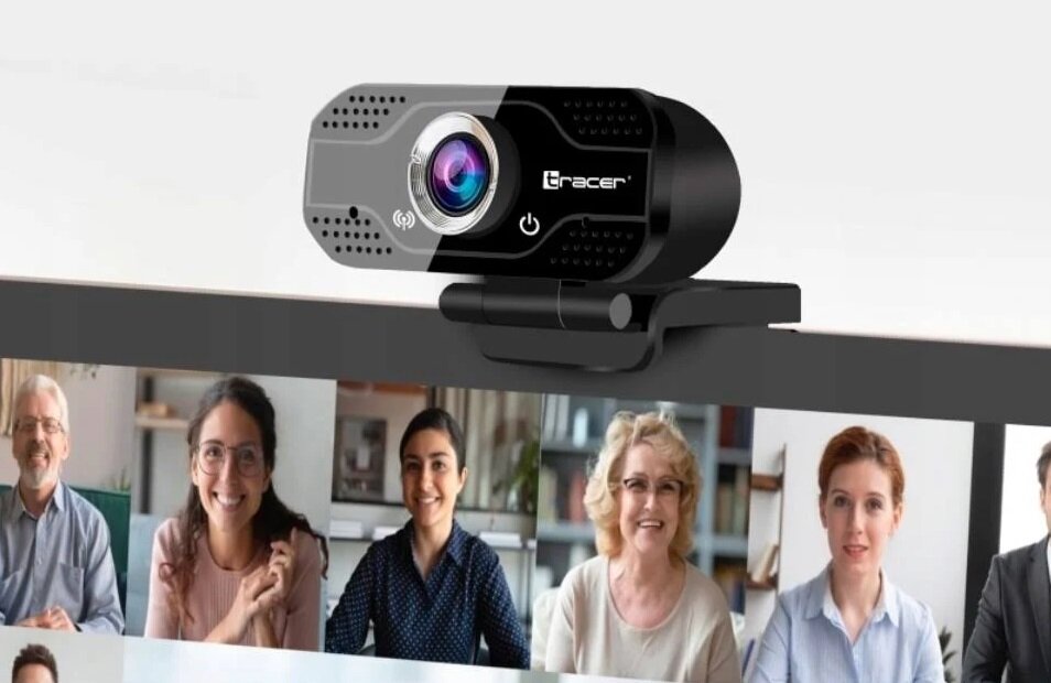 Kamera internetowa TRACER FHD WEB007 różne możliwości mocowania