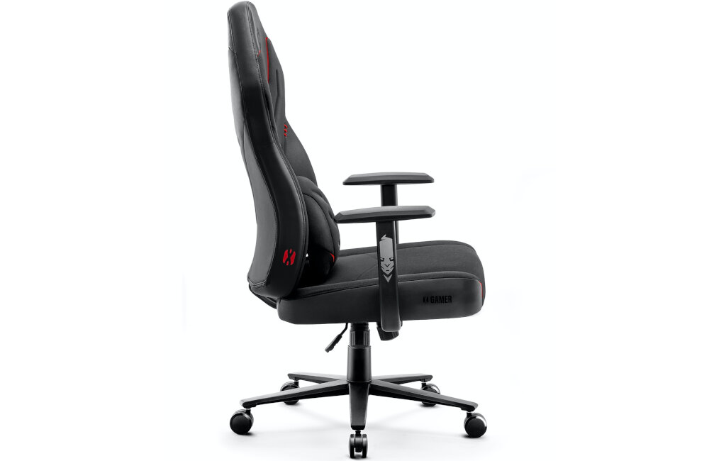Fotel DIABLO CHAIRS X-Gamer 2.0 (L) Czarny ergonomia warunki pracy gry 