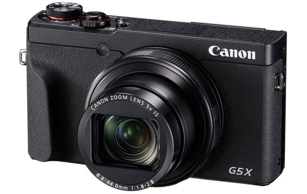 Aparat CANON PowerShot G5 X Mark II matryca obiektyw rozdzielczość bateria filmy nagrywanie autofocus ostrość przysłona wizjer ekran zoom ogniskowa 
